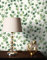 NEWROOM carta da parati Verdi Giungla Tessuto non Tessuto - Floreale Bianchi Fiori Foglie Tropicale