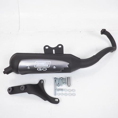 Pot d échappement GIANNELLI compatible avec Scooter Piaggio 50 Zip Sp 2T 2008 à 2015