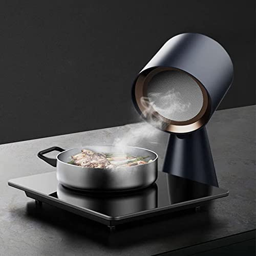 40W Portable Extractor Hood, Desktop Cooker Hood, with 2 Gears Mode, 3.5m³/Min Strong Suction, Easy to Clean, Low Noise, Extractor Fan for Home, Kitchen Hot Pot, BBQ, Gift for A Friend