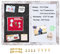 Umtiti 2 in 1 Whiteboard Magnettafel und Pinnwand Filz mit Holzrahmen für Büro, Schreibtisch, Schule, Schlafsaalraum, Küche, Kindraum.BK+WH-3343WH,DE