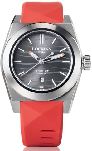 Locman Italy Herrenuhr Stealth Titanio Ref. 0223T07S