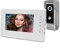 JASAG 7 Home Safe Video Doorbell Video Intercom System, IR Night Vision Camera and TFT Color Screen Monitor, Complete Video Door Phone Set with Waterproof Outdoor Unit, Can Be Wired for Unlocking
