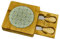 Doni Bomboniere Matrimonio Green Tagliere Box con 2 Utile Utensile Cucina Perfetto per Comunione Cresima Anniversari Idea Regalo Le Presentazioni di Salumi Formaggi E Finger Food in Enoteche Pub