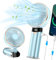 Portable Handheld Fan, 4 in 1 5200mAh USB Rechargeable Foldable Personal Hand Held Fan with Metal Handle, Power Bank, LED Display, 6 Speeds for Travel/Summer/Concerts/Lash, Gifts for Men Women