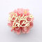 1x Bride To Be Cupcake Topper Charm - Hen Party Cupcake Toppers - Engagement Cupcake Topper - Acrylic Mirror Cake Topper - Gold