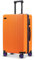 ETERNITIVE - Koffer Groß I Reisekoffer aus ABS I Größe: 75,5 x 49 x 30 cm I Rollkoffer 99L I Reisetrolley Leicht mit Doppelrollen 360° I Hartschalenkoffer mit TSA-Schloss I Orange