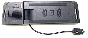 DOFABI Kabelloses Autoladegerät, for Audi, A5 S5 RS5 Q5 A4, for ALLROAD, A4 B8.5 Ladeplatine, Zigarettenanzünder-Adapter, Sumsung S9 S10, Schnellladeanschluss Kabelloses Ladepanel für Fahrzeuge(For a5