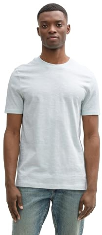 TOM TAILOR Denim Herren 1046130 T-Shirt, 13632-Fresh Mint Green, XXL