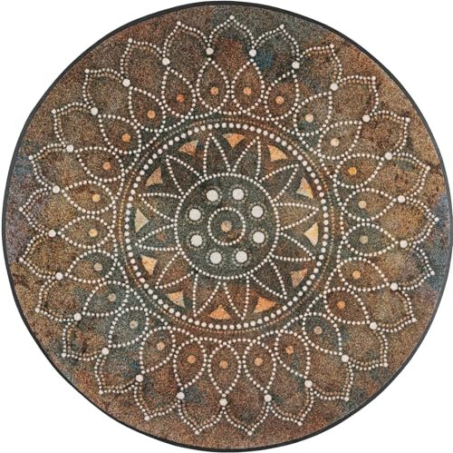 wash+dry Fußmatte, Madhana 85x85cm, innen und außen, waschbar