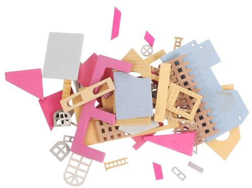 GLSTOY Miniatur Europäischer Stil Villa Für Landschafts-deko Mit Charmantem Design Für Sammler Und Kreative Raumgestaltung