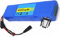 Batterie de vélo électrique 48 V 60 Ah, Batterie au Lithium, Carte de Protection BMS avec Chargeur 2 A(T)