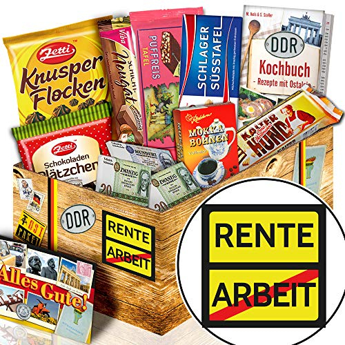 Rente/Schokolade Korb/Geschenk für die Rente