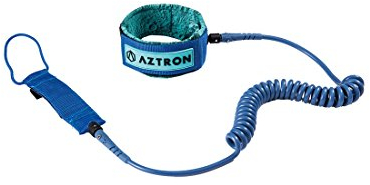 AZTRON SUP Coil Leash 10.0, Knöchel-Manschette, Sicherheitsleine für SUP's