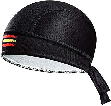 ShopINess Gorro Bandana de Ciclismo Deportivo Transpirable Unisex para Ciclismo Correr Bicicleta Debajo del Casco Banderas (España Style 2)