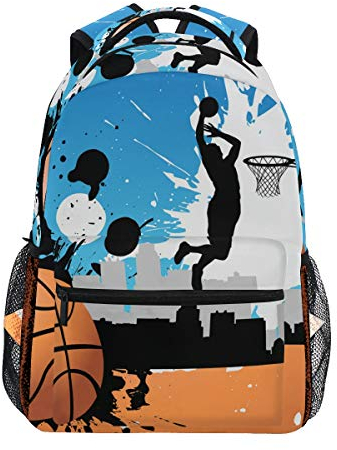 Zaino scuola di pallacanestro per borsetta per bambini