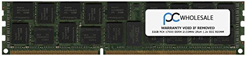 HP 728629-B21-32 GB PC4-17000 DDR4-2133 MHz 2Rx4 1,2 V ECC Registered RDIMM (Dritthersteller)