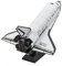 Metal Earth Fascinations MMS211 502507 - Space Shuttle Discovery, lasergeschnittener 3D-Konstruktionsbausatz, 2 Metallplatinen, ab 14 Jahren
