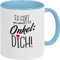Shirtstown Taza de café, hay sólo un mejor Onkel: Dich!, taza de café, té, refranes de regalo, cerámica, color azul claro