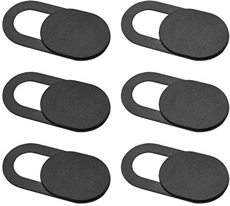 ProCase Copri Webcam, [6 Pezzi] Webcam Cover Ultra Sottile Copertura Webcam Sliding Camera Protection per Macbook, PC Portatile, iPad, iPhone, Computer Portatile, Laptop, Tablet, Smartphones