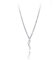 SAGA GIOIELLI® Halskette Herren Damen Horn Glücksbringer, Legierter Stahl