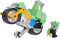 PAW PATROL Moto Pups Rockys Motorrad mit Spielfigur, Fahrzeug mit Rückzugs- und Wheelie-Funktion, ab 3 Jahren, Basis Fahrzeug (Basic Vehicle)
