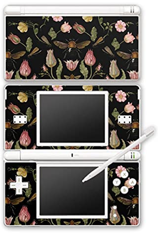 DeinDesign Skin kompatibel mit Nintendo DS Lite Folie Sticker Biene Blumenkranz Blüte