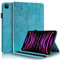 Succtopy Custodia per iPad Pro 12.9 6a/5a/4a Generazione Cover in Pelle PU con Porta Penna Custodia Protettiva con Funzione di Supporto Case iPad Pro 12.9 2022/2021/2020 Blu