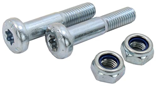 BIAREN 2 x Querlenker vorne unten Querlenker Quetschbolzen für Ford Focus MK1 Fiesta MK3 Mk4 Escort KA Puma Scorpio Sierra 6080625 E802282S72