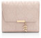 REETEE Portefeuille Femme en Cuir PU Petit Porte Monnaie Slots de Carte, Porte Feuilles pour Femme Court avec Porte-Monnaie Zippé et Portefeuilles Pochette Femme (Rose-1)