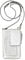 ESPRIT Damen 014ea1v301 Schultertasche, 090/Silver