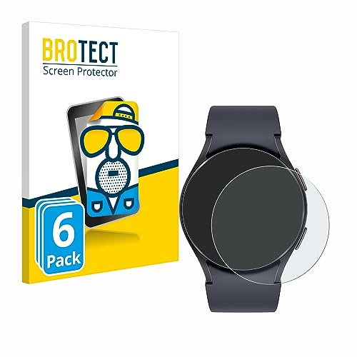 BROTECT Entspiegelungs-Schutzfolie für Samsung Galaxy Watch 6/5 (44 mm) (6 Stück) Matte Displayschutz-Folie, Anti-Reflex, Anti-Fingerprint