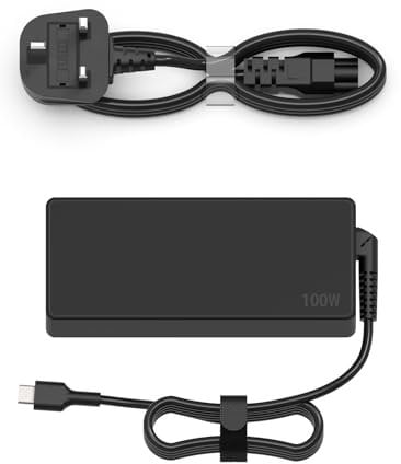 MJXYXCDH 100W USB-C Laptop Power Adapter Fast Charger for Mac Book Pro, iPad, Lenovo, HP, Dell, Asus Laptops and All USB - C Port Devices, Charge Type-C 100W 96W 90W 87W 65W 45W 30W Device