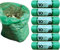 Bag Market | Heavy Duty Green Garden Waste Bags/Sacks on a Roll - 118 Litres - Bin, Refuse, Rubbish (5 Rolls - 50 Bags)