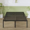 Lutown-Teen High King Size Bed Frame 5ft With Rounded Corner Legs, Heavy Duty Metal, 46 cm High, Noise Free, Easy Assembly