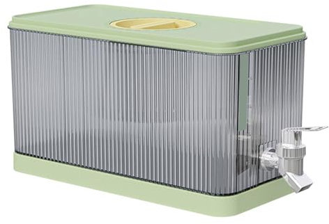 Dispensador de agua para frigorífico, recipiente de zumo con grifo, recipiente para bebidas, dispensador de bebidas elevado con grifo y filtro, caldera fría para fiestas en la piscina, eventos