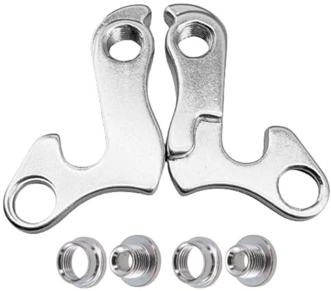 Rear Derailleur Hanger Alloy Bike Rear Tail Hanger Rear Gear Mech Derailleur Hanger Hook Drop Out Adapter Bicycle Tail Hook Screw Cycling Replace Part