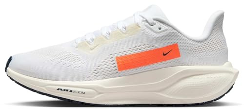 NIKE Damen Air Zoom Pegasus 41 Pq Schnürschuhe, White Hyper Crimson Pale Ivory Armory Navy, 42.5 EU