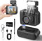 Mini Kamera,1080p Keychain Retro Camera Mit Led-Blitzlicht,Kleine Digitalkamera mit 64g Speicherkarte,Kleine Kamera mit 660 mAh Akku Geeignet für Kinderfotografie, Haustierfotografie Uhngw(64GB)