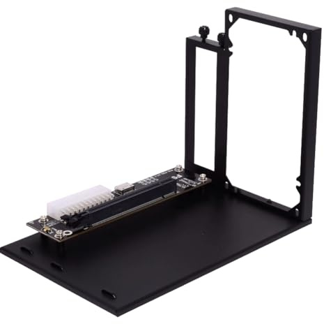 Huudngeje ATX Dock GPU F9G-BK7 PCIE 4.0 X4 64GBPS OCULINK Scheda Grafica Esterna del Laptop EGPU Adattatore EGPU per M. 2 NVME A Oculink