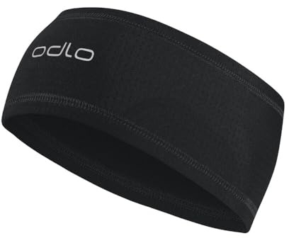 Odlo Stirnband Polyknit Warm Reflective für Damen und Herren | Vielseitiges Winter Stirnband Sport | Headband mit reflektierenden Details | Unisex
