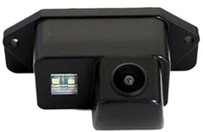 Rückfahrkamera Für Mitsubishi Für Lancer EX 2008 2009 2010 2011 2012 2013 2014 2015 HD Nachtsicht Auto Rückansicht Reverse Kamera Einparkkamera(Fixed Ruler Line)