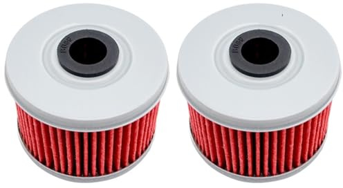 Motorradölfilter Fit Für HONDA TRX500 FOURTRAX 500 2005-2016 VT 125 SHADOW 2005-2008 XL125 XL VARADERO 2001-2011 öl Filter(2 Pieces)