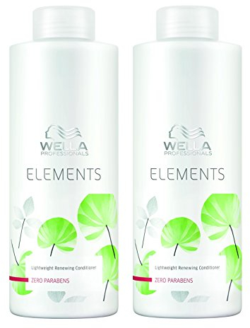 2x Wella Care Elements Sanfter stärkender Conditioner 1000 ml