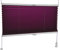 Tropik Home Pleated Blinds 18 Width Sizes, 6 Colours Easy Fit Install Plisse Conservatory Blinds, Dark Violet, 65cm Wide by 100cm Drop