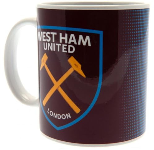 West Ham United Halftone Tasse