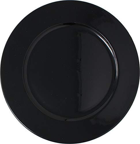 Ms Lovely Metallic-Folien-Ladeplatten - 6 Stück - aus dickem Kunststoff - schwarz