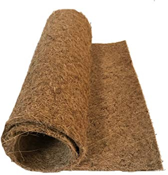 pemmiproducts Anzuchtmatte aus 100% Kokos, 100 x 50 cm, ca. 7 mm dick, geeignet zur Anzucht von z.B. Keimsprossen und Kresse (Microgreens), 100% biologisch abbaubar