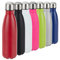 Relaxdays Gourde inox bouteille eau acier inoxydable 0,5 litre isotherme froid chaud, rouge