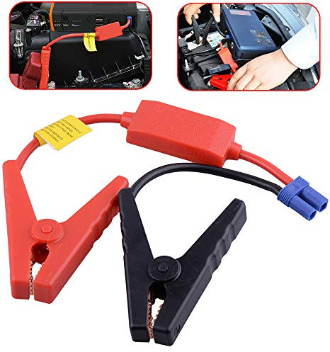 PolarLander Cavo di Emergenza Cavo Batteria Morsetto a Coccodrillo Clip per Camion Auto Salto di avviamento Carica Batteria Sistema di avviamento