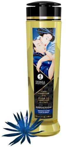 Shunga Masaje Seducción Olie Medianoche Flor 240 Ml 260 g